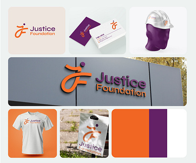 Justice foundation - non profit organization branding design brand identity branding charity creative logo design logo logotype