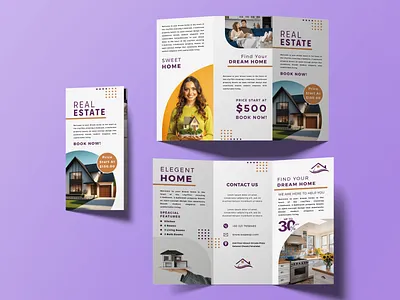 Real Estate Trifold Design bifold brochure booklet brochure design business trifold catalog design company profile design door hanger eddm post card gate fold graphic design leaflet logo pamphlet post card print real estate trifold trifold brochure vector