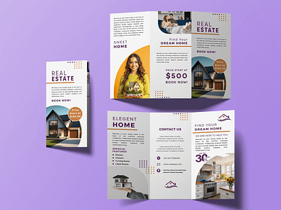 Real Estate Trifold Design bifold brochure booklet brochure design business trifold catalog design company profile design door hanger eddm post card gate fold graphic design leaflet logo pamphlet post card print real estate trifold trifold brochure vector