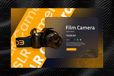 Modern UI 3d animation branding creative ui design e commerce interface e commerce ui film camera ui graphic design minimalist ui modern ui design product page design product showcase ui ui design trends 2024 ui exploration uiux design user interface design ux for e commerce visual design trends web design inspiration