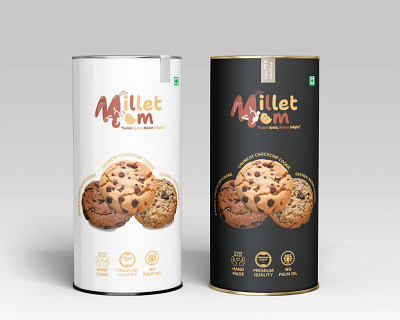 Cookies Tin Packaging Design box design brand design branding label design logo design mockup mockup design pouch design product design tin tin cookies packaging design tin label design tin packaging tin packaging design