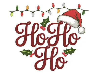 Ho Ho Ho Christmas PNG christmas tree png