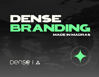 Dense Branding - Made in Madras 3d branding design graphic design illustration logo motion graphics vector