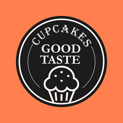 Bakery Logo Designs- Cup Cakes branding graphic design logo