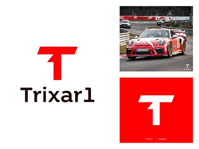 Trixar1 - Automotive logo automotive automotive logo branding car car brand car logo car repair car repair logo logo logo design logo designer logodesign logotype repairing logo t1 car logo t1 logo trixar1 logo