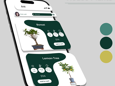 Hose plants concept app app store concept figma flowers home plants plants plants store concept uiux