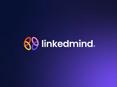 Linkedmind Brand Identity (unused) app logo brain brain logo ai brand brand identity branding creative brain logo human brain human brain logo link linked logo logo design logo mark mark mind modern logo simple brain logo think