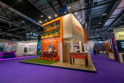 Jeton - ICE London 2024 Booth Design booth event print