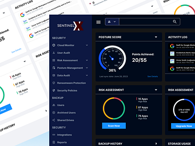 Dashboard Re-Design app design ui ux webpage