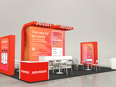 Jeton - IGB LIVE Amsterdam 2024 Booth Design booth event print