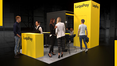 Luqapay - Sigma Asia 2024 Booth Design booth event print