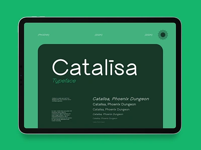 Catalisa - UI/UX Font buy design ecology font graphic design green health hospital minimalist modern natural organic premium profesional rounded text type typeface typography ui