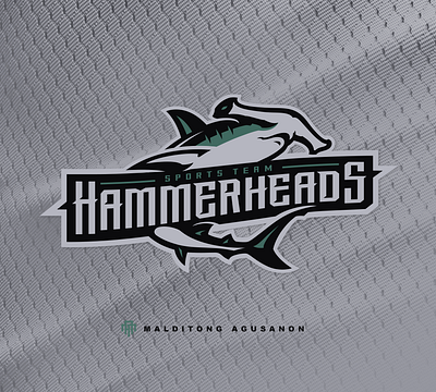 Hammerheads Sports Logo for Sale baseball basketball esports football hammerhead hockey jaws lacrosse shark sportslogo