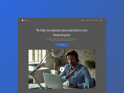 Spark agency | tax consulting agency animation design graphic design motion graphics typography ui ux vector
