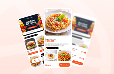 BroBurger - Food App burgerapp ui uidesign uiux