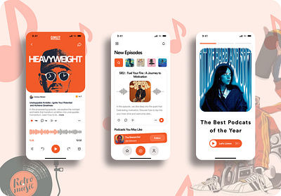 Music player inspired of soundcloud branding graphic design ui