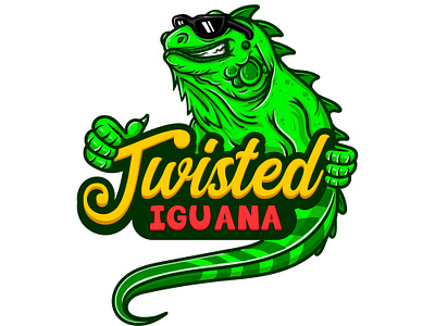 Design project - Twisted iguana animation branding business cartoon design graphic design illustration isolated logo motion graphics ui vector white