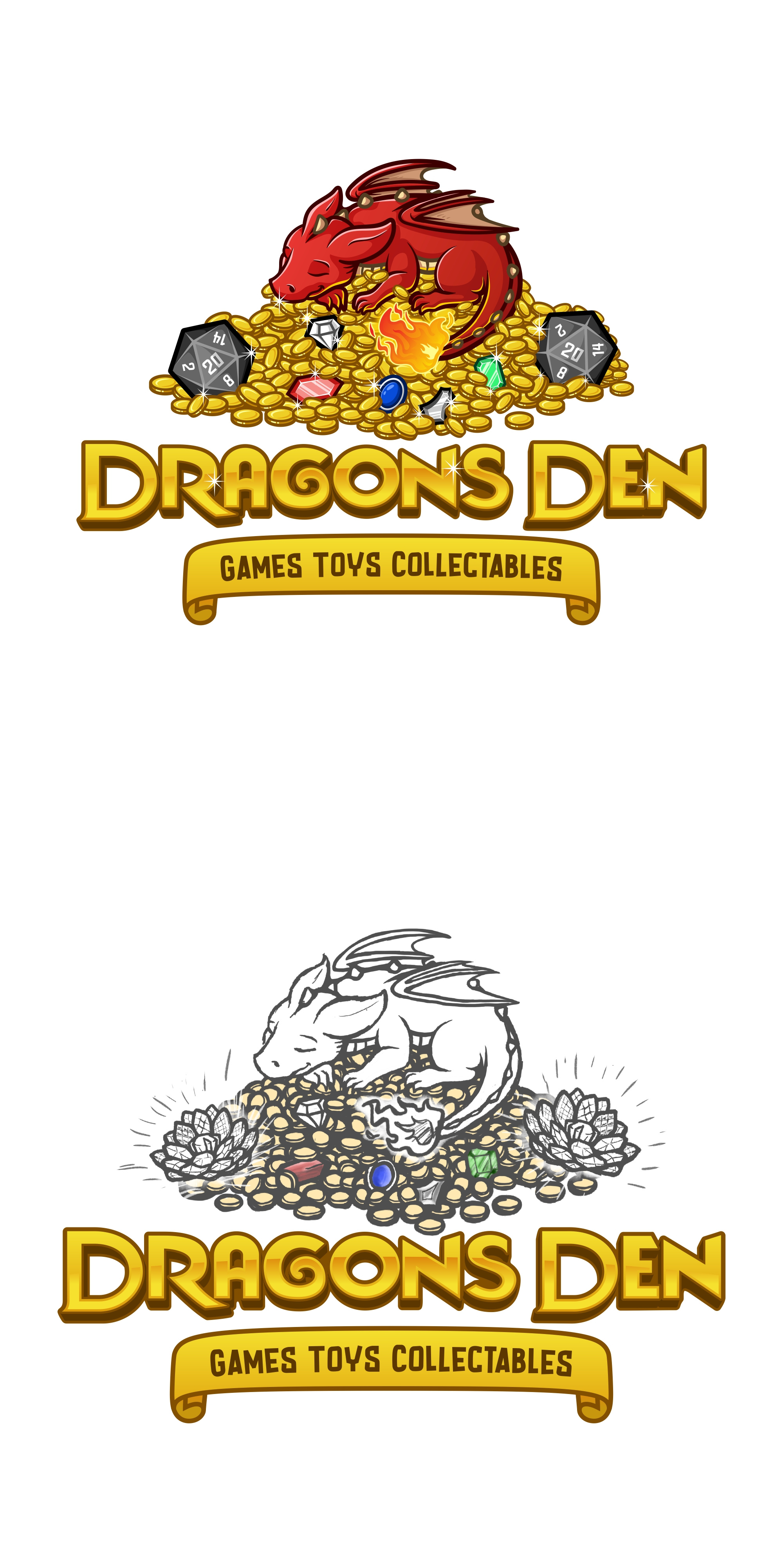 Design project - Dragons Den animation branding business cartoon design graphic design illustration isolated logo motion graphics ui vector white