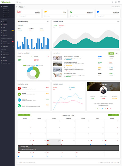 Webmin Bootstrap 5 & Angular 12 Admin Dashboard HTML5 Template admin dashboard template admin template angular 12 admin template angular 12 dashboard template bootstrap 4 bootstrap admin template bootstrap dashboard cms crm dashboard template premium admin template