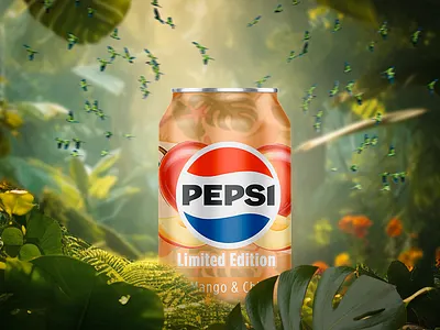packaging for Pepsi | Design design drink food graphic design label pepsi tropical