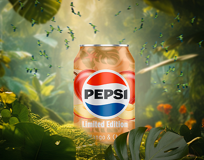 packaging for Pepsi | Design design drink food graphic design label pepsi tropical