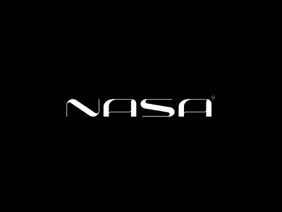 NASA wordmark brandidentity branding design graphic design logo monogram typography