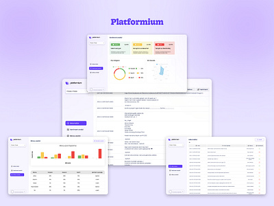 Platformium Figma Design branding bubble.io design figma graphic design ui uiux web design