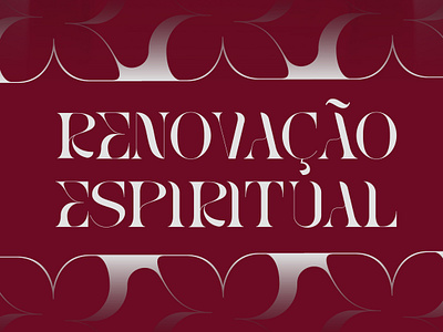 RENOVAÇÃO ESPIRITUAL adobe creative cloud gestalt graphic design illustrator typography