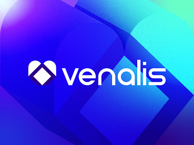 Modern v letter cube logo for Venalis, Blockchain, Futuristic blockchain branding cube logo cutting edge digital icon identity letter mark monogram letter v lettering logo designer modern futuristic logo modern v logo saas security symbol tech technology v logo web3