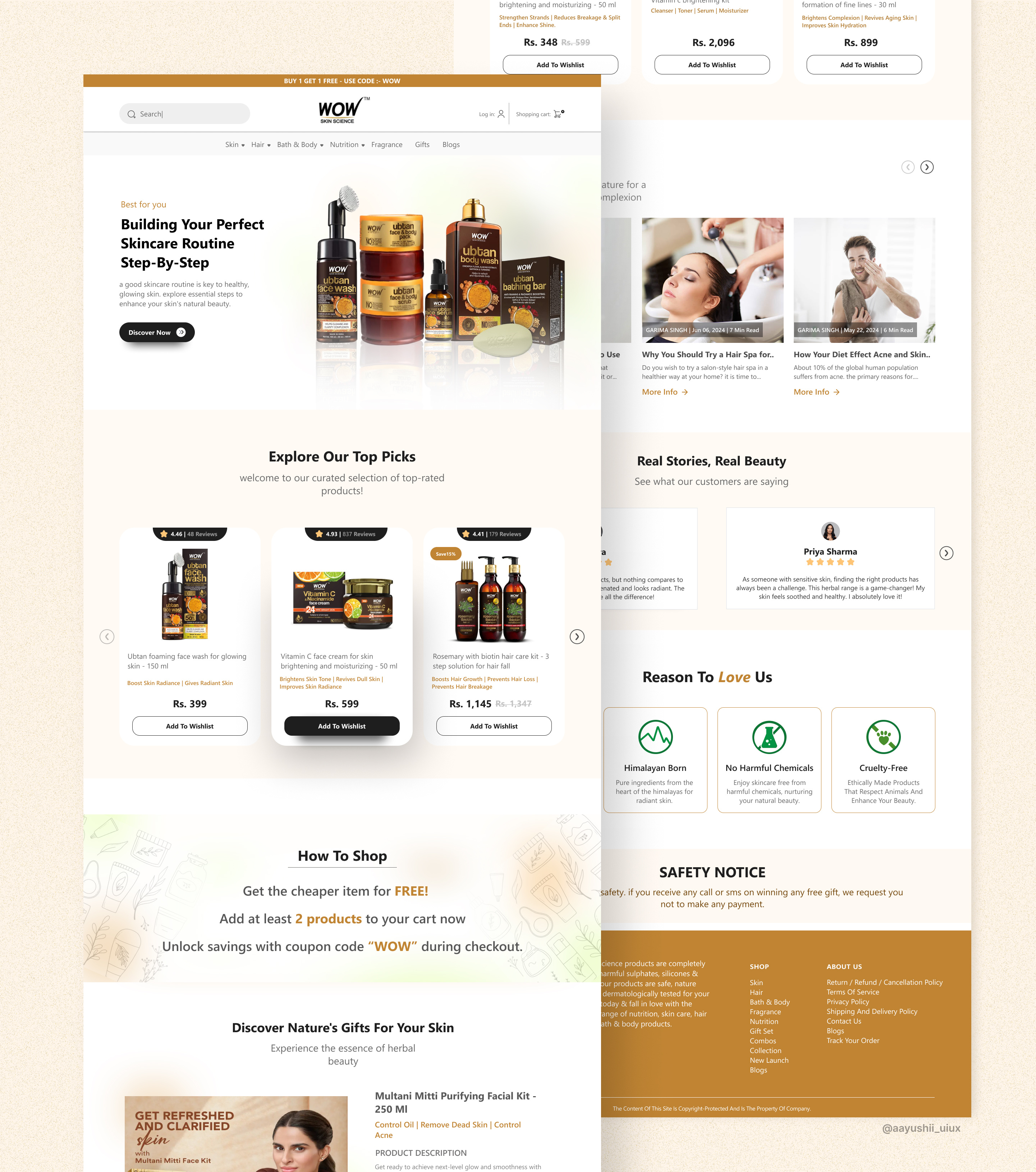 WoW Redesign! behance creative design dribbble figma graphic design graphicdesign landingpage pinterest redesign ui uiux userinterface webdesign website wow wowredesign