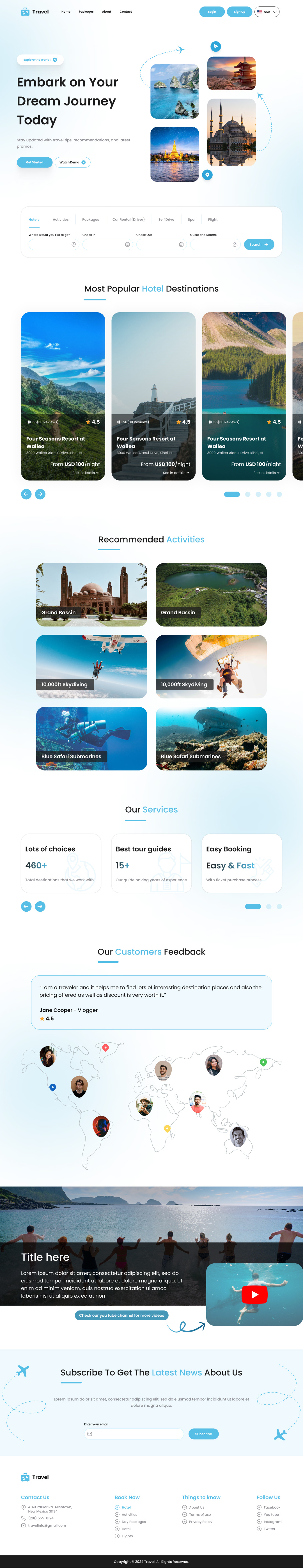 7 Best Tourism Landing Page Examples - wishpond.com