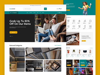 General E-commerce Online Store ecommerce ecommerce shop ecommerce store ecommerce website figma landing page online shop online store shopify shopify store web design web development