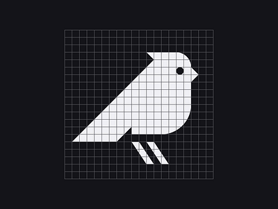 Bird bird construction grid icon iconography interface pictogram set system ui