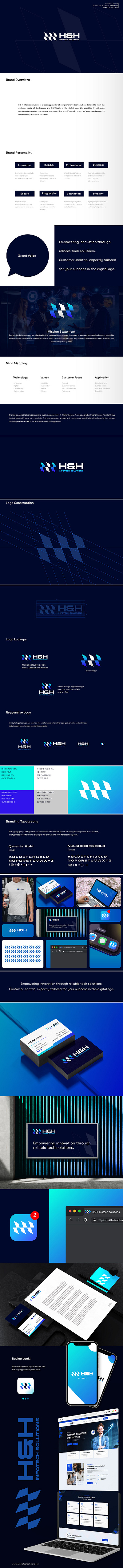 Brand Identity for H&H brand identity creative logo graphic design logo minimal logo