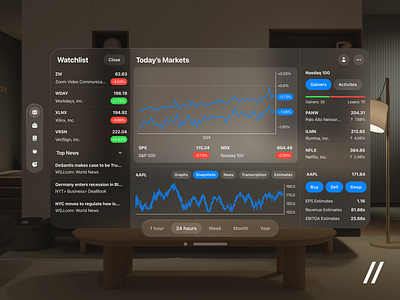 Stock Tracking Web Platform dashboard finance fintech interface landing landing page landing page design platform product design stock trading ui ux web web design concept web design template web interface web ui website