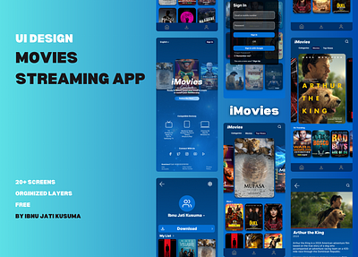 Movies Streaming App design graphic design mobile app mobile app design movies app streaming app ui ui design ux