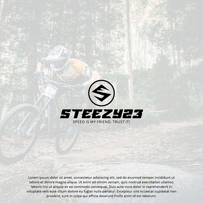 STEEZY23 Logo apparel brandidentity branding design extremesports logo mountain mountainbike mtb