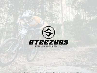 STEEZY23 Logo apparel brandidentity branding design extremesports logo mountain mountainbike mtb