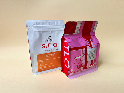 Sitlo Coffee Packaging branding design illustration packaging