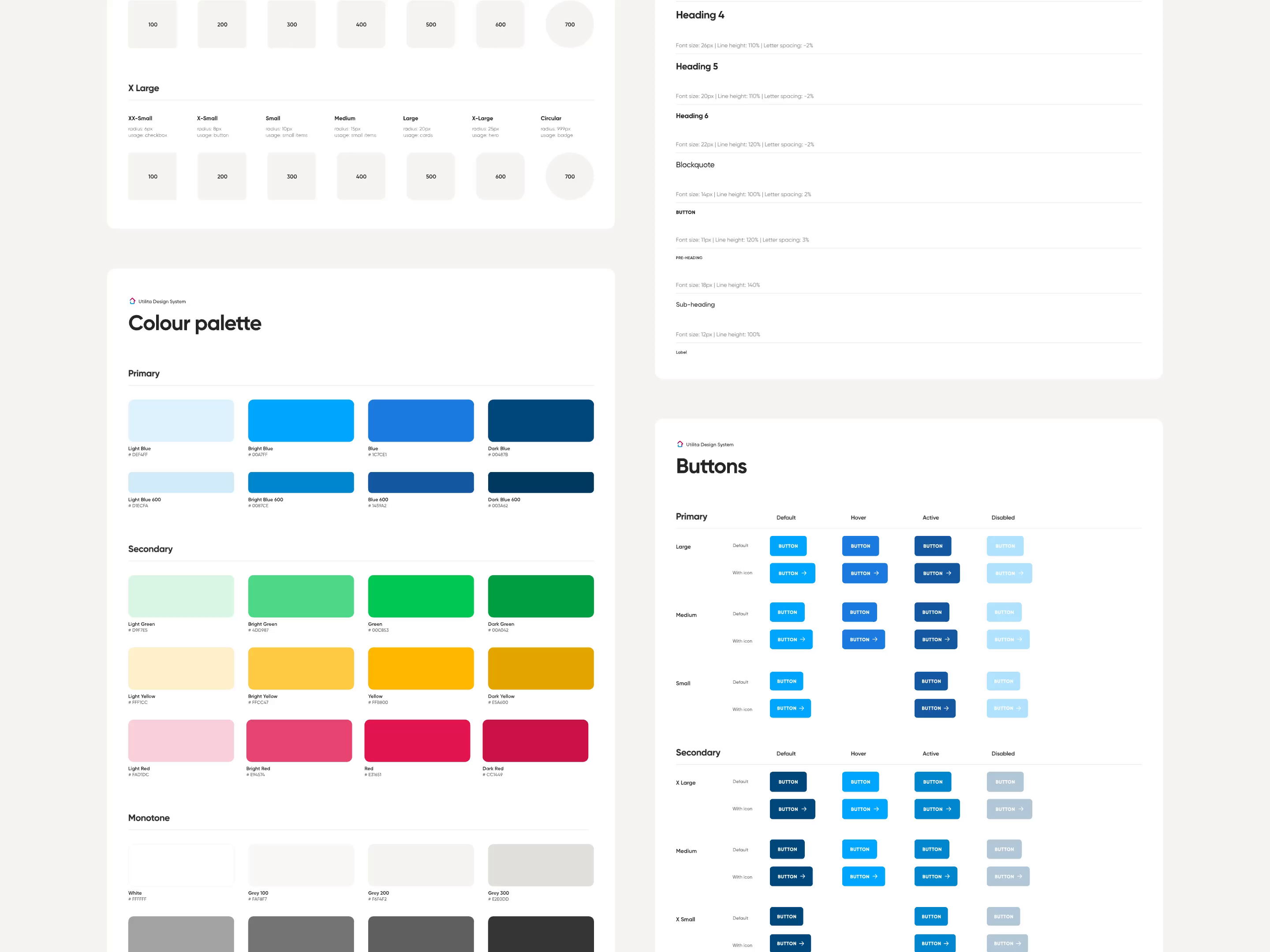 Utilita design system