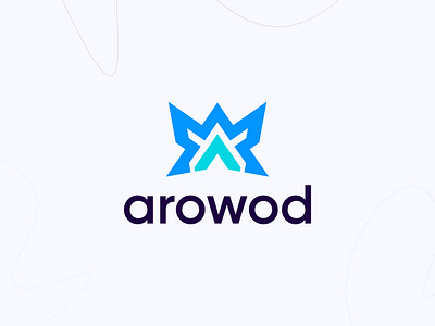 Arowod logo branding a letter logo a logo abstract branding digital graphic design identity letter logo lettering logo logo branding logo design minimal modern tech tech company logo tech logo