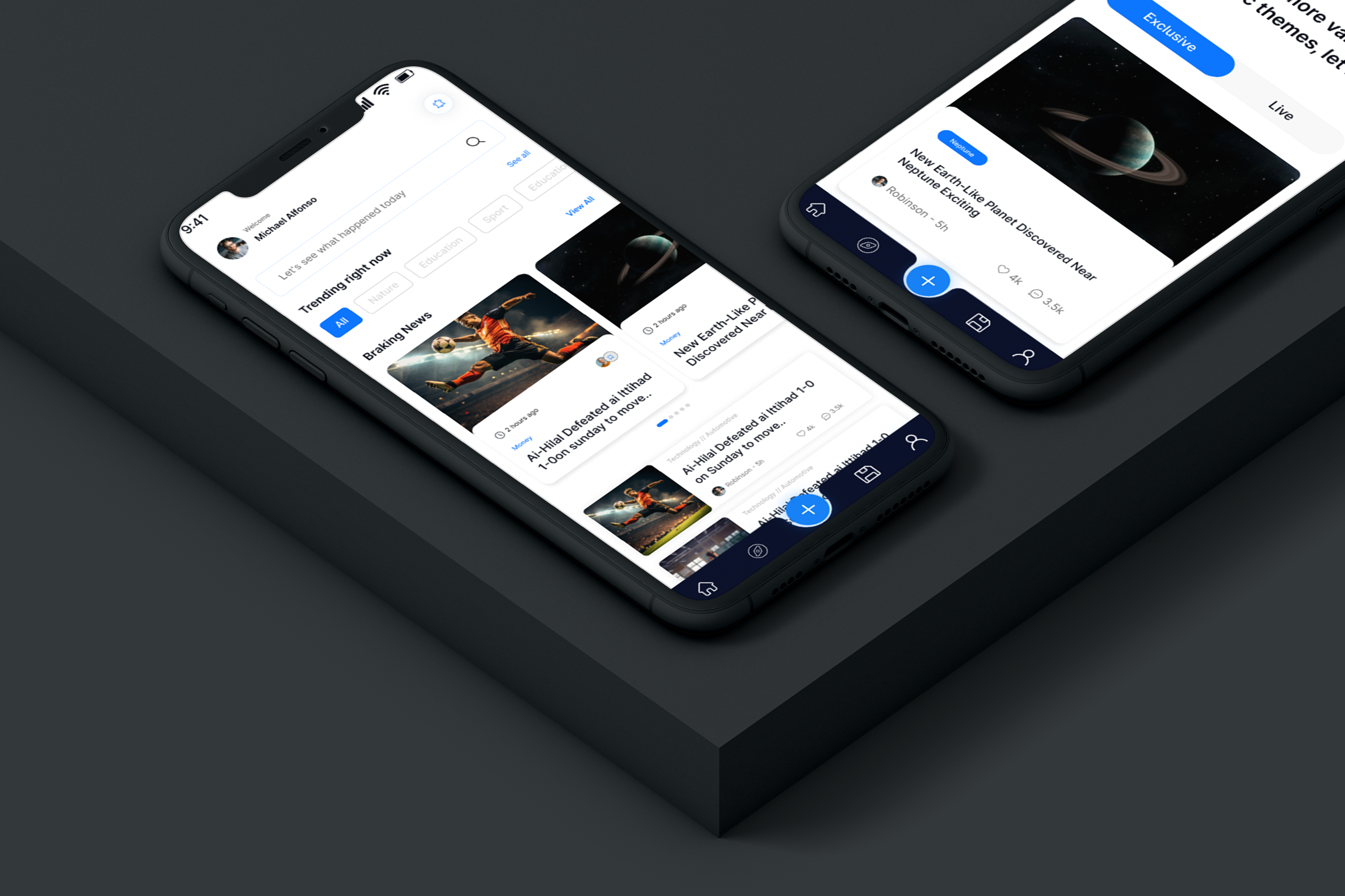 News and Magazine Website App UI/UX Design by Atiqur Rahman on Dribbble
