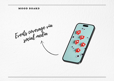 Event coverage via social media events mockups social media