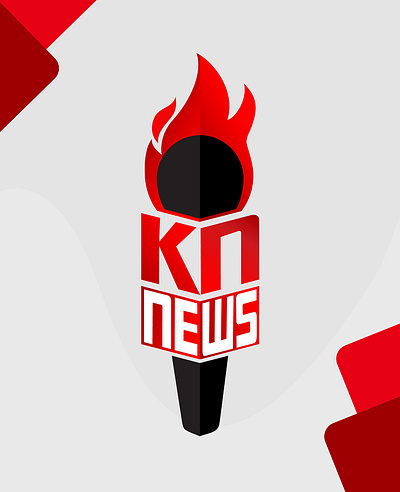 Logo for a newly launched news channel branding graphicdesign logo newschannel