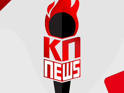 Logo for a newly launched news channel branding graphicdesign logo newschannel