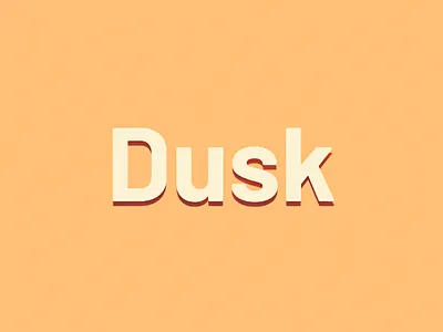 Dusk 3d abstract animation design dusk motion vibrant