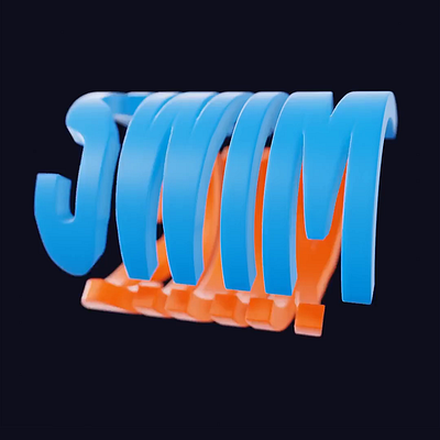 Sink or Swim 3d abstract animation motion sink swim typography vibrant