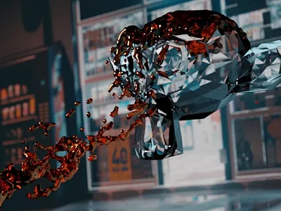 Blender Water Simulation 3d animation blender water simulation branding