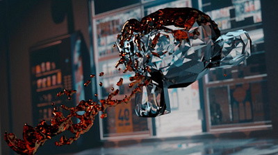 Blender Water Simulation 3d animation blender water simulation branding