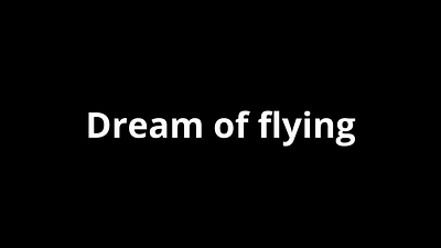 Dream of Flying 3d animation video video editing